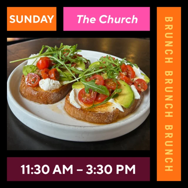 Have you been to Sunday Brunch yet? We're not sure what you're waiting for... 🍳🖤🍻