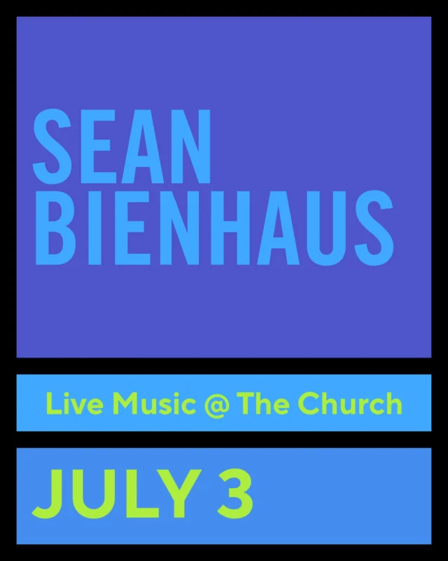 Sean Bienhaus is back this Thursday from 7pm-9pm