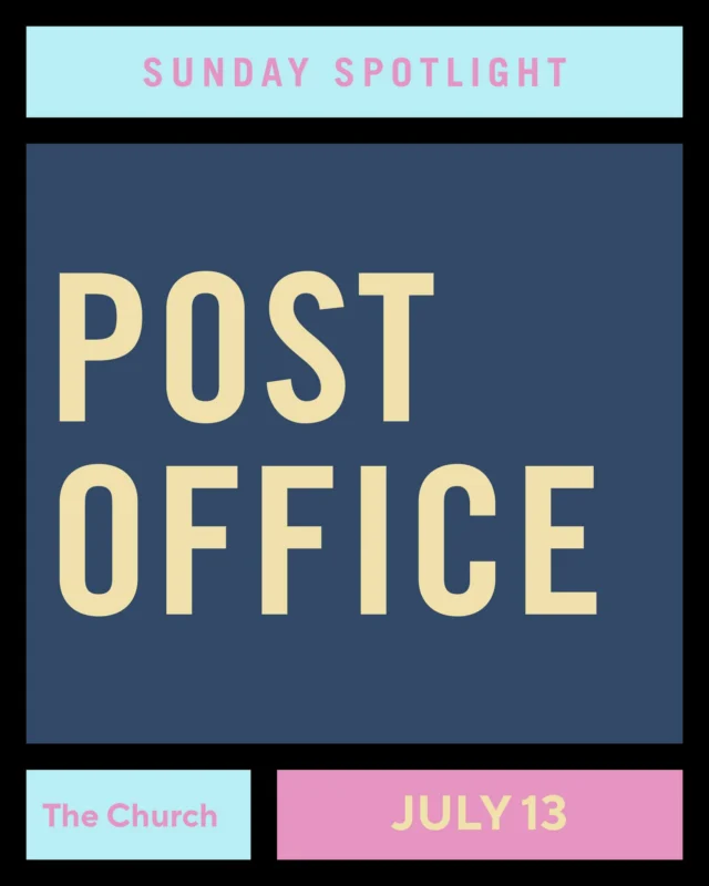 The Post Office is back this coming Sunday July 13th! Sustainable Fashion, Mindfully Made from 11:30-3:30 at The Church!